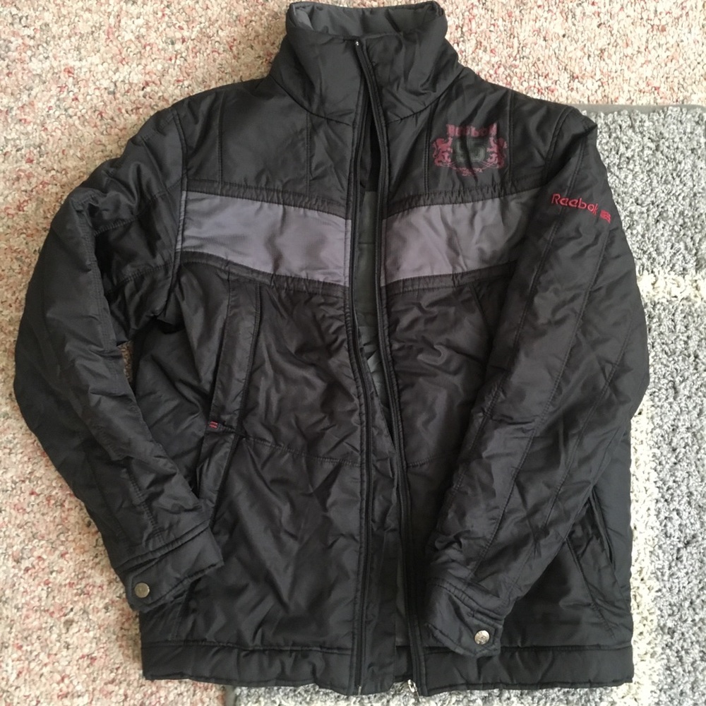 Men’s Reebok black jacket small - Picture 1 of 1